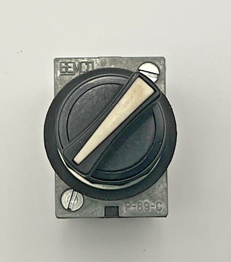 Gemco P-89-C 4 Position Maintained Selector Switch P89C (TBI)