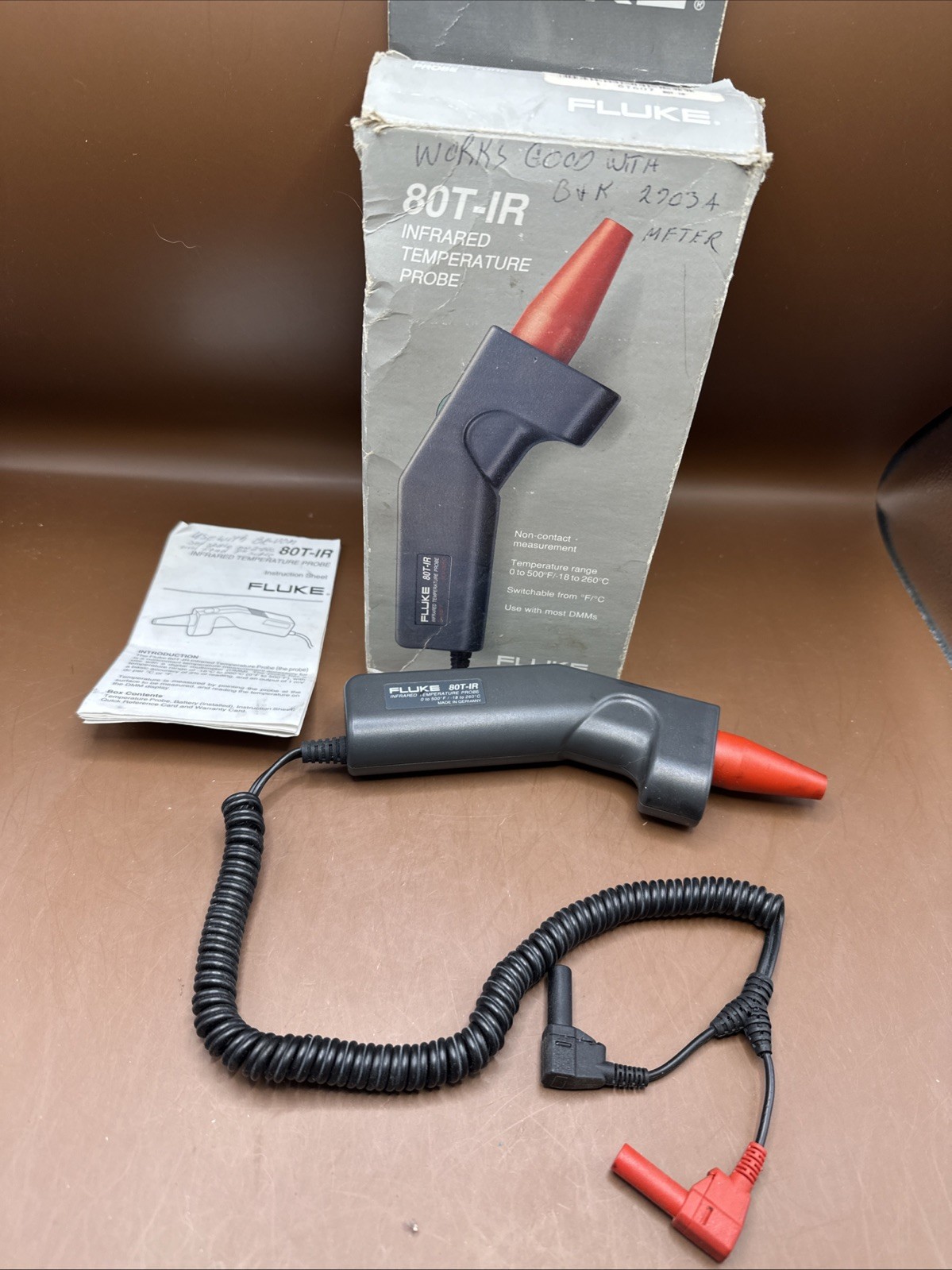 Fluke 80T-IR Infrared Temperature Probe