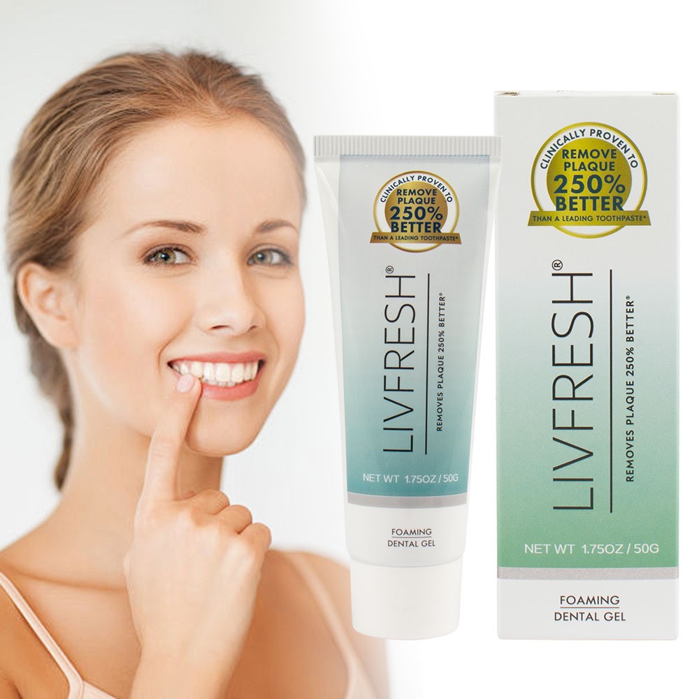 Toothpaste Gel Clinically Proven to Remove Plaque