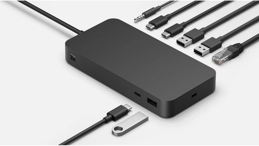 Surface Thunderbolt 4 Dock Triple Displays, 11 in 1 Surface USB4 Dock Docking...