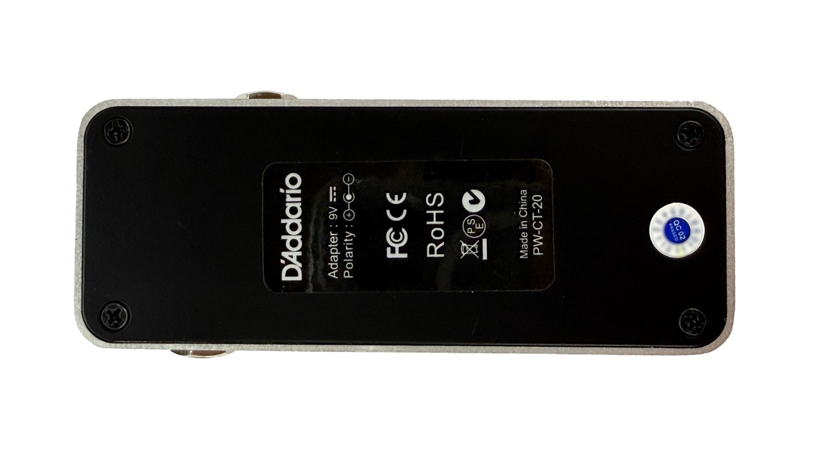 Brand New D'Addario PW-CT-20 Pedal Tuner Chromatic Guitar Bass True Bypass NIB