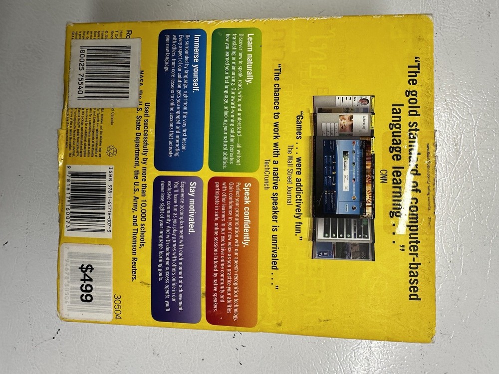 Rosetta Stone CD set - German (Deutsch) Level 1