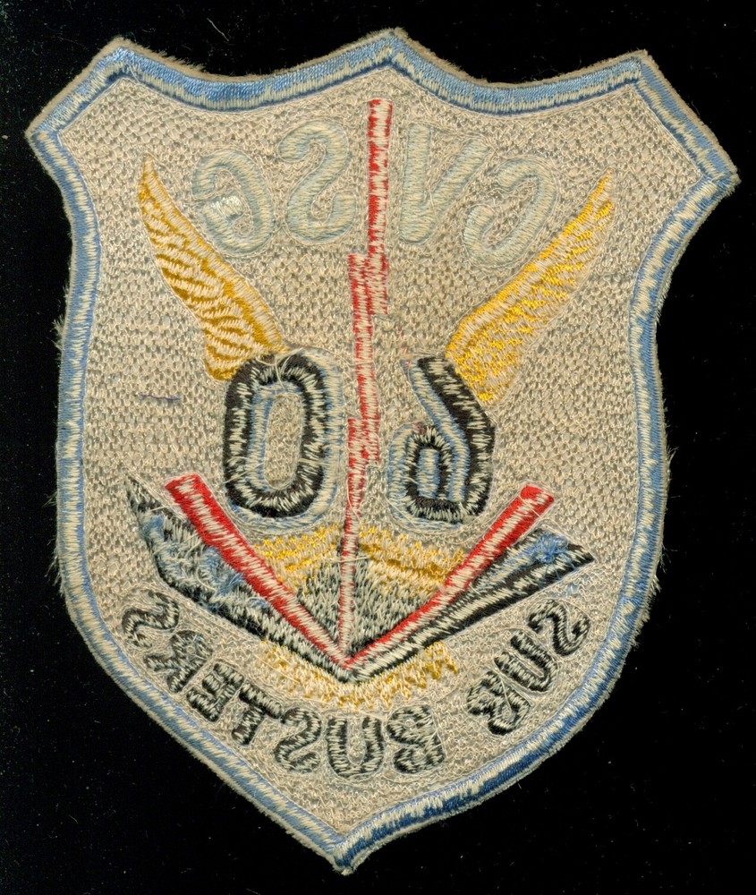 USN CVSG-60 Squadron Sub Busters Patch Q-6