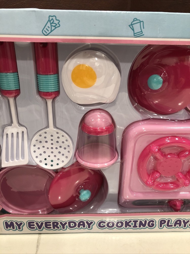 Let’s Make Dinner Playset Set New 10 Piece Set