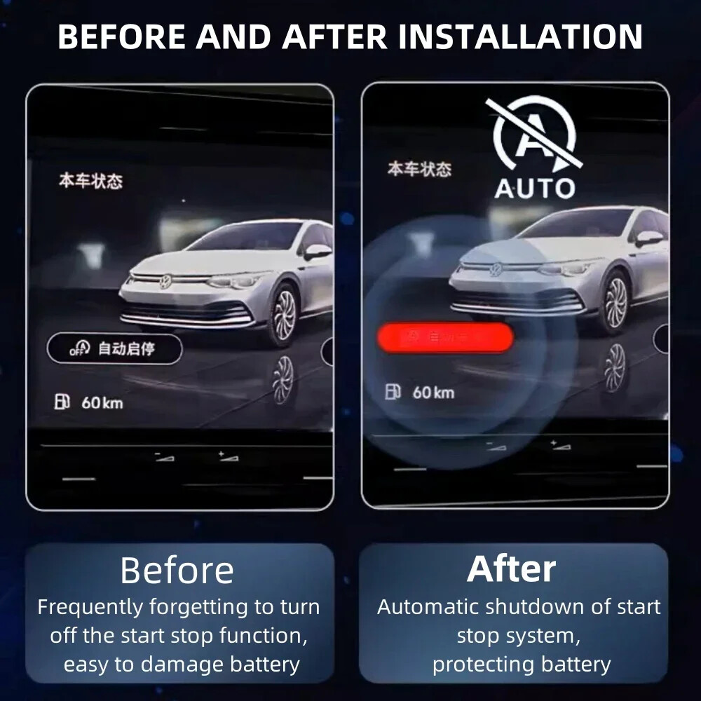 Auto Start Stop Eliminator Device Engine Canceller Plug Cable For Ford Ranger 24