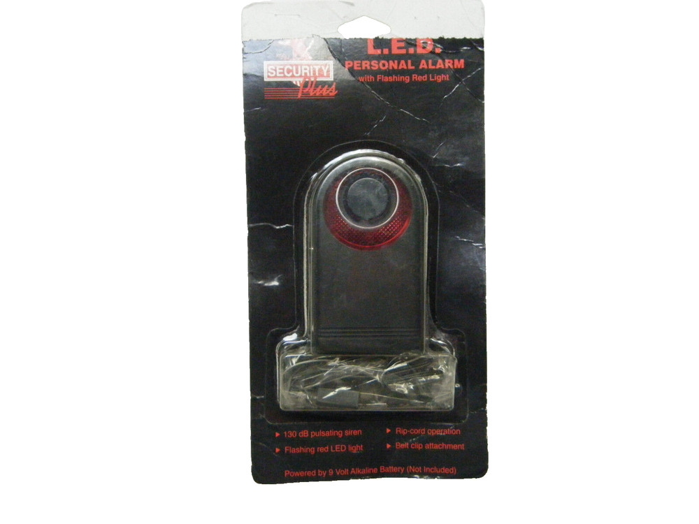 L.E.D Personal Alaram by Secutriy Plus