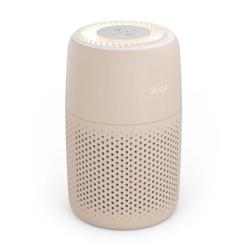 Levoit Core Mini Air Purifier with Night Light Sand
