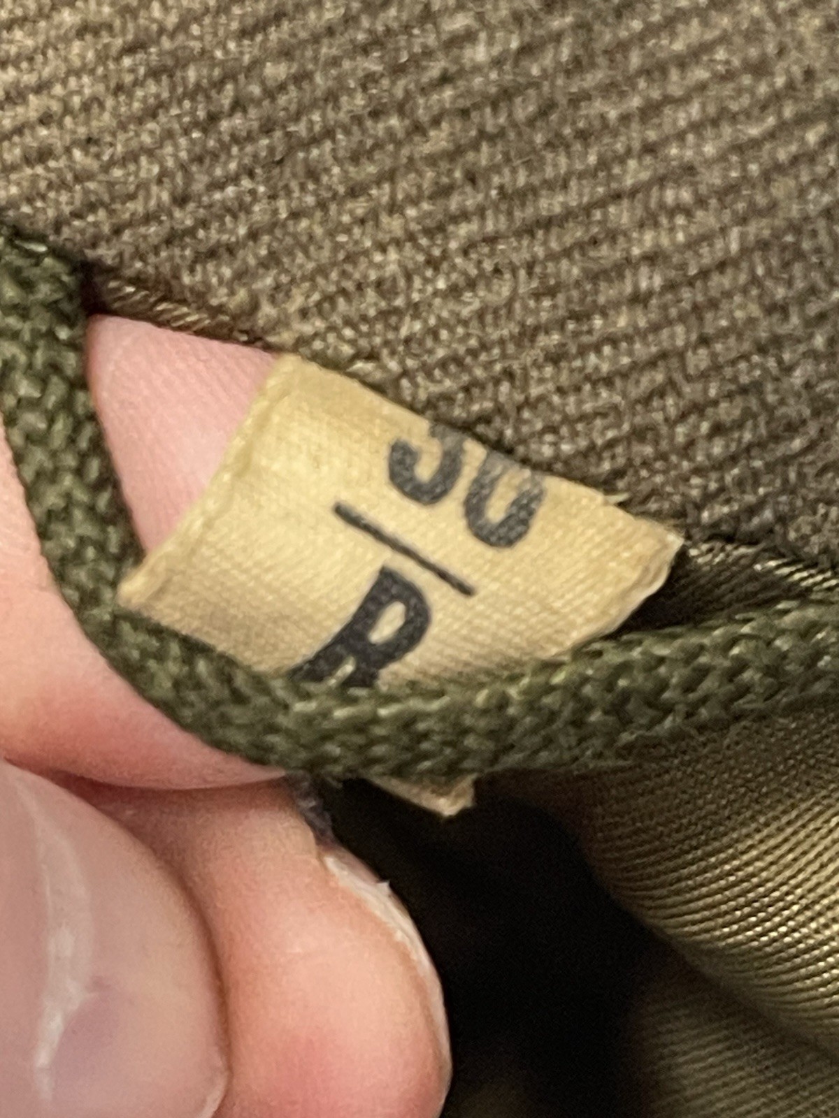 WW2 US Army 4th Army Ike Jacket And Pants 36R Had A Few Landry Number