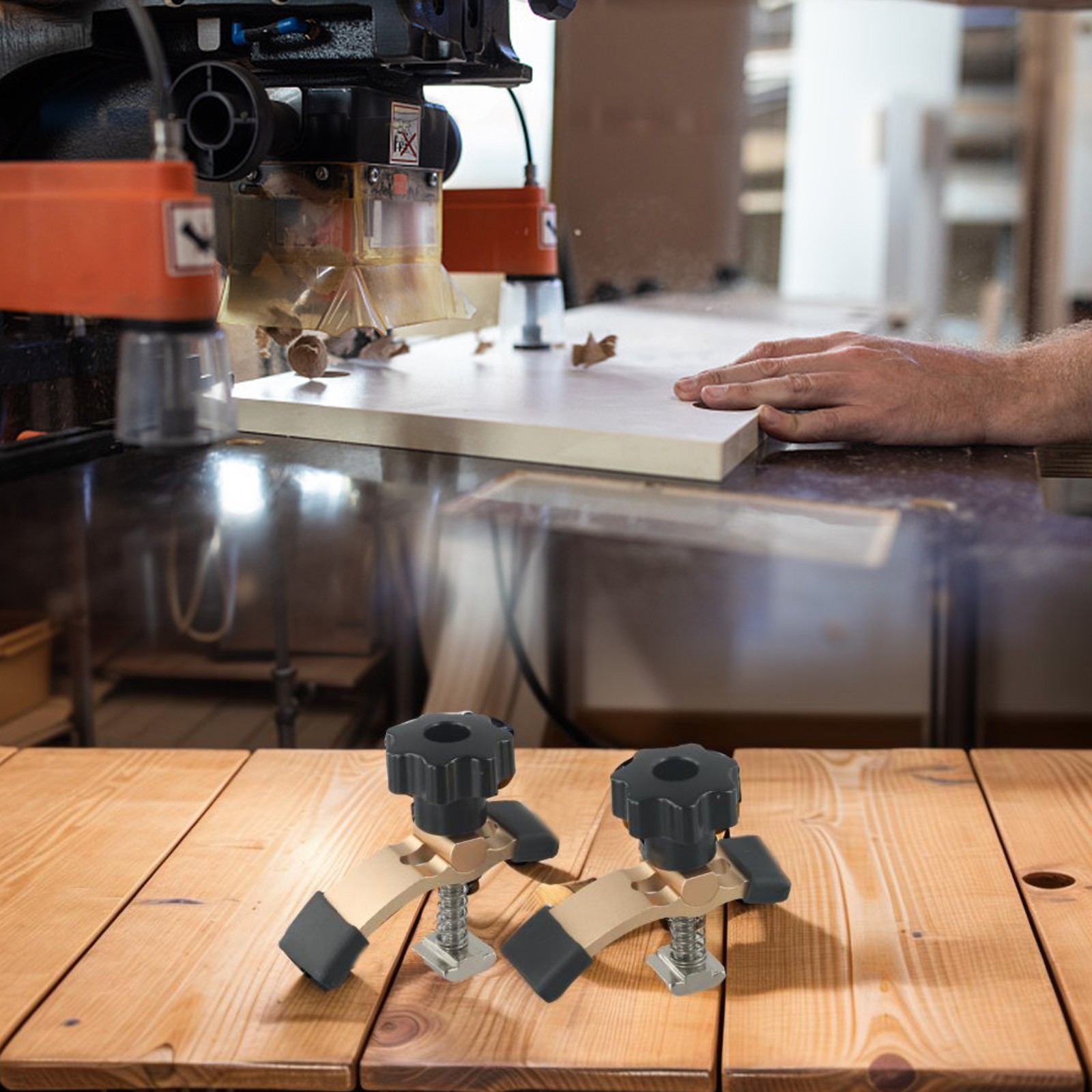 Efficient Woodworking and Metalworking Hold Down Clamps for 3018 CNC Router