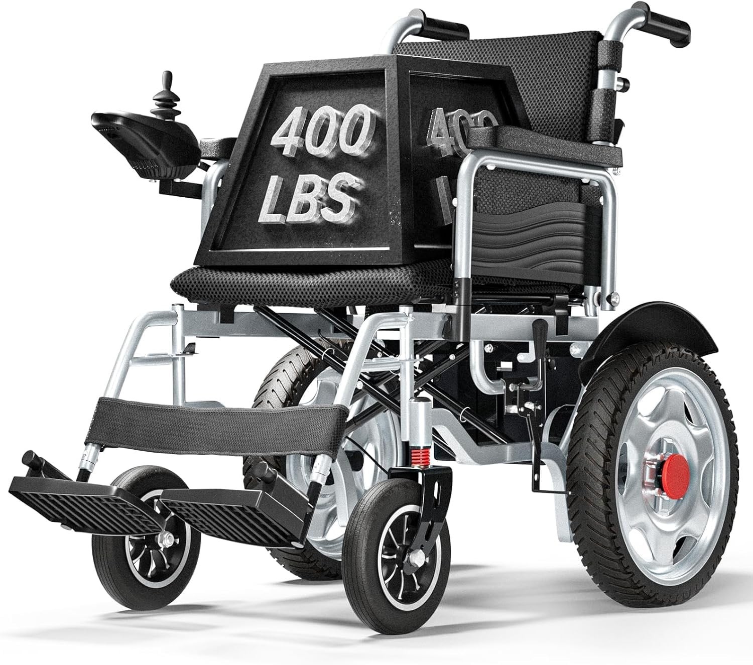 refubrished Electric Wheelchair 15 Miles Long Travel Range, 500W Dual Motors