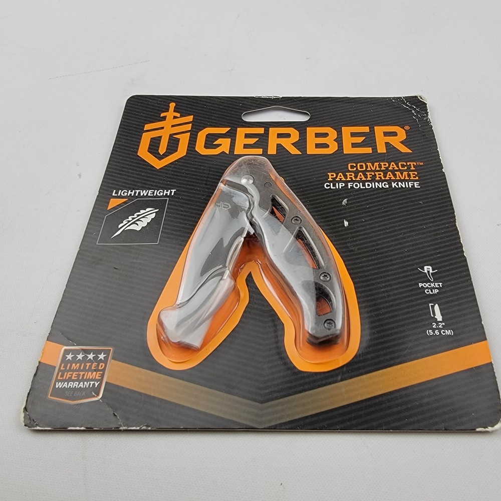 Gerber Paraframe Mini Folding Knife 2.2" Blade Liner Lock NEW