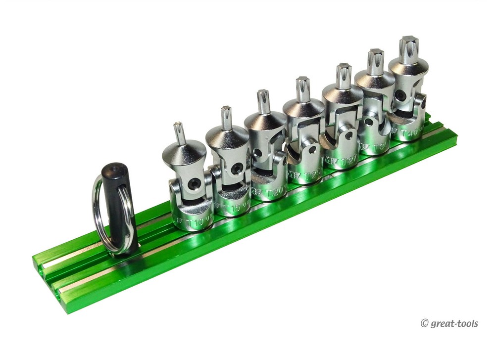 VIM TOOLS: UNIVERSAL JOINT TORX BITS – stubby Torx sockets – automotive tools
