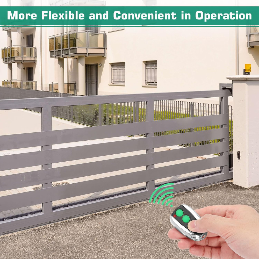 M12 Remote Control Transmitter for Automatic Swing Sliding Gate, Compatible with
