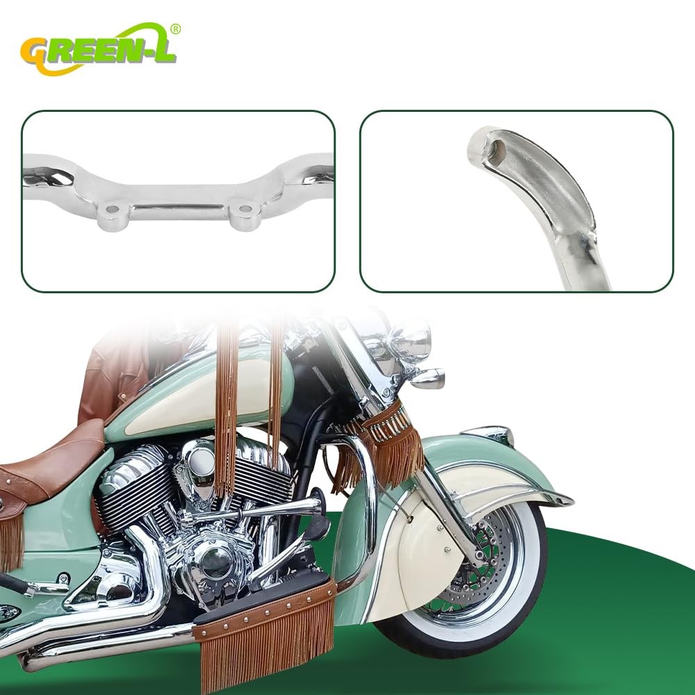 Chrome Engine Guard Crash Bar for Chieftain Springfield Roadmaster 2014-2025