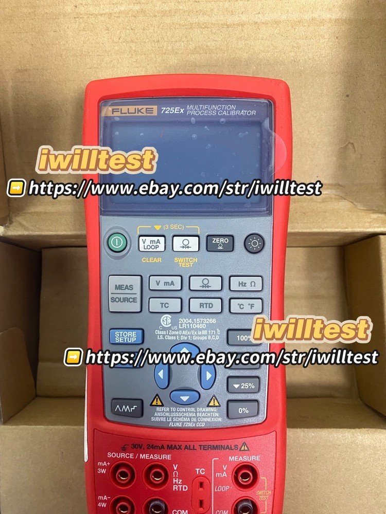 Fluke 725EX Multi-Function Process Calibrator Fluke725EX USED *IW
