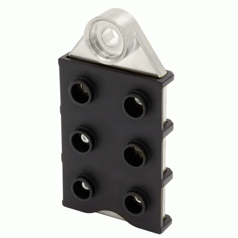 Shuriken Brass Bus Bar Plate For Ring Terminals