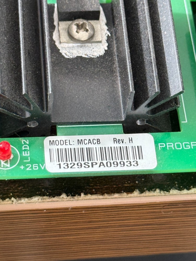 Bogen Multicom 2000 Intercom Analog Card Module Board MCACB #0149