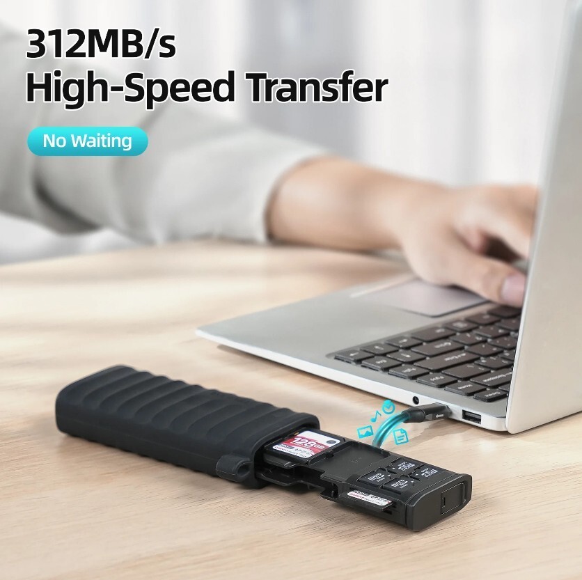 SD Memory Card Reader & Storage