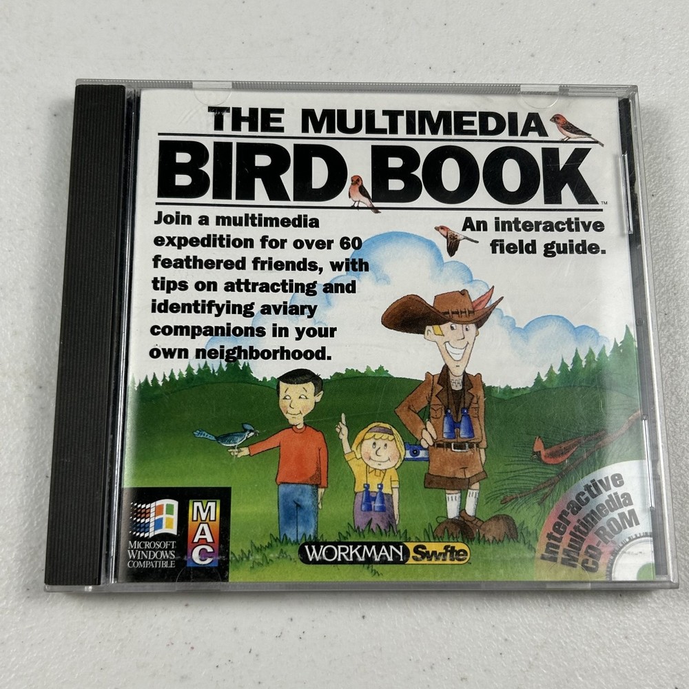 Workman Swfte The Multimedia Bird Book CD-ROM Interactive Field Guide