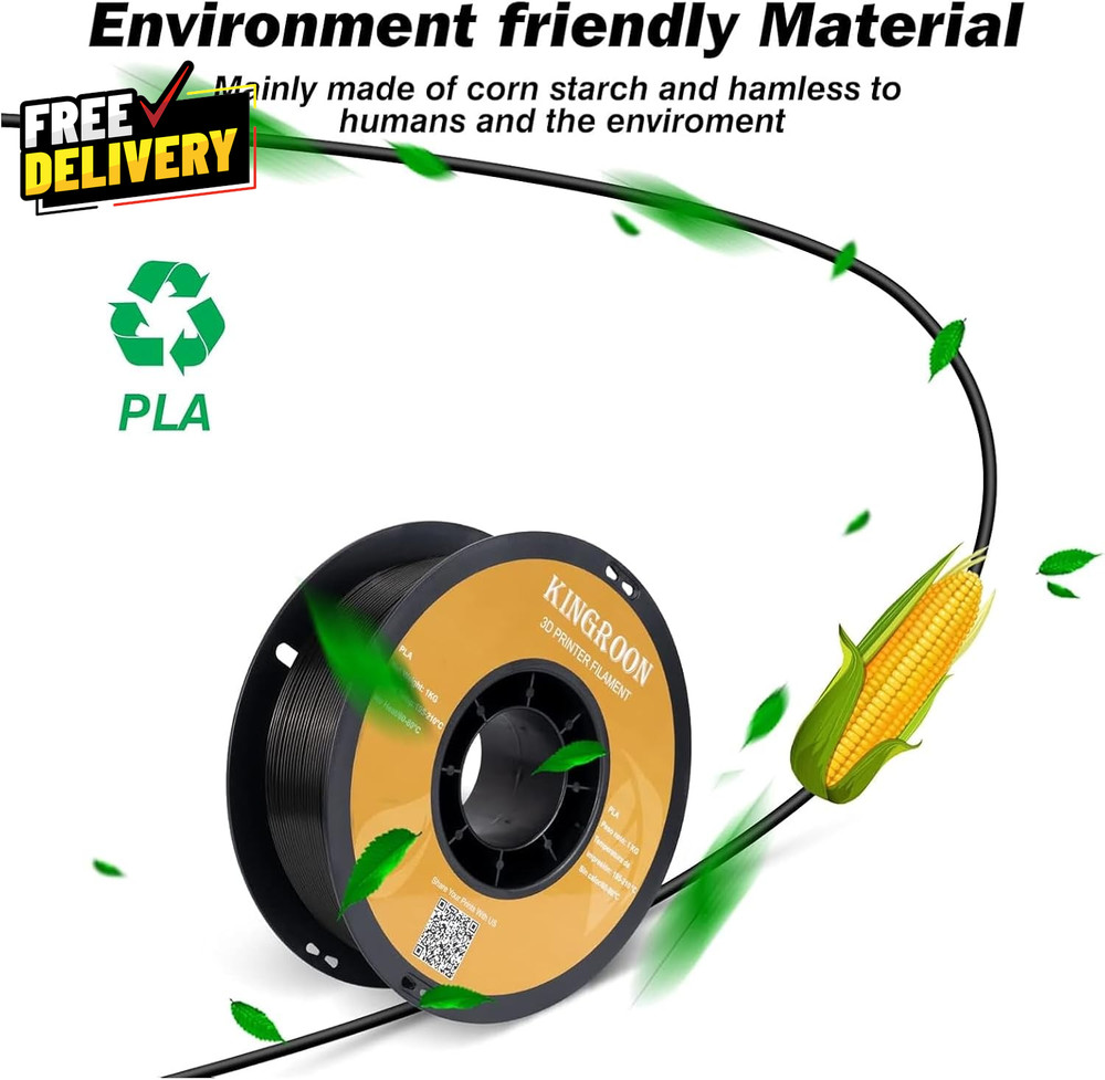 PLA 3D Printer Filament Bundle 16 Rolls Dimensional Accuracy +/- 0.02 Mm.....