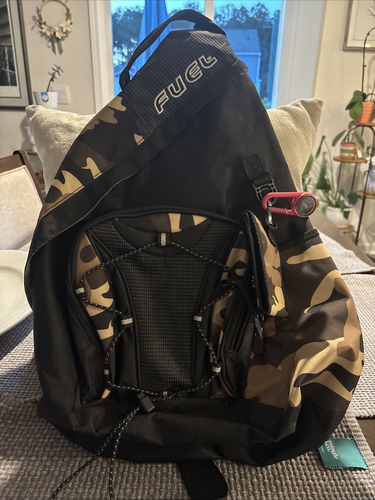 Fuel Backpack By Eastsport In Black & Camouflage