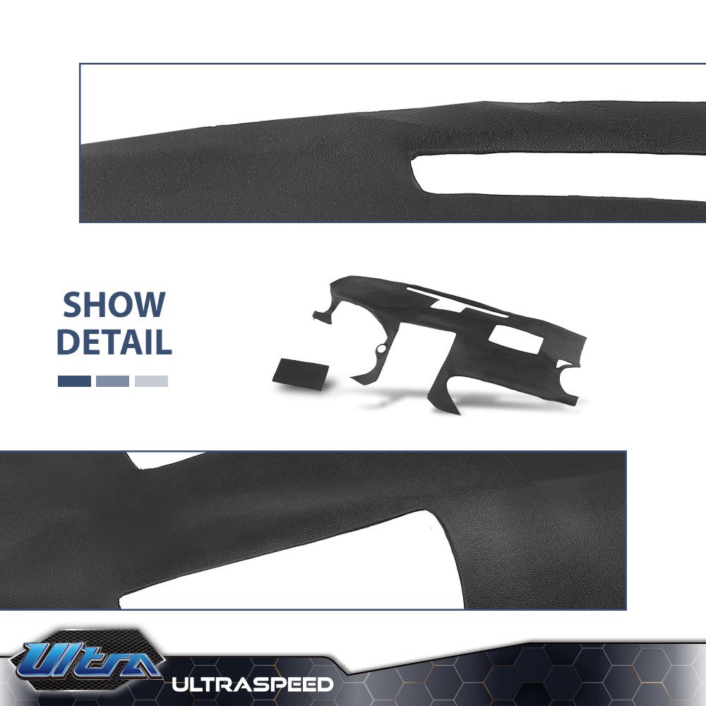 Dash Cover Fit For 2006-2013 Lexus IS250 IS350 Dashboard Black 11-608LL-BLK