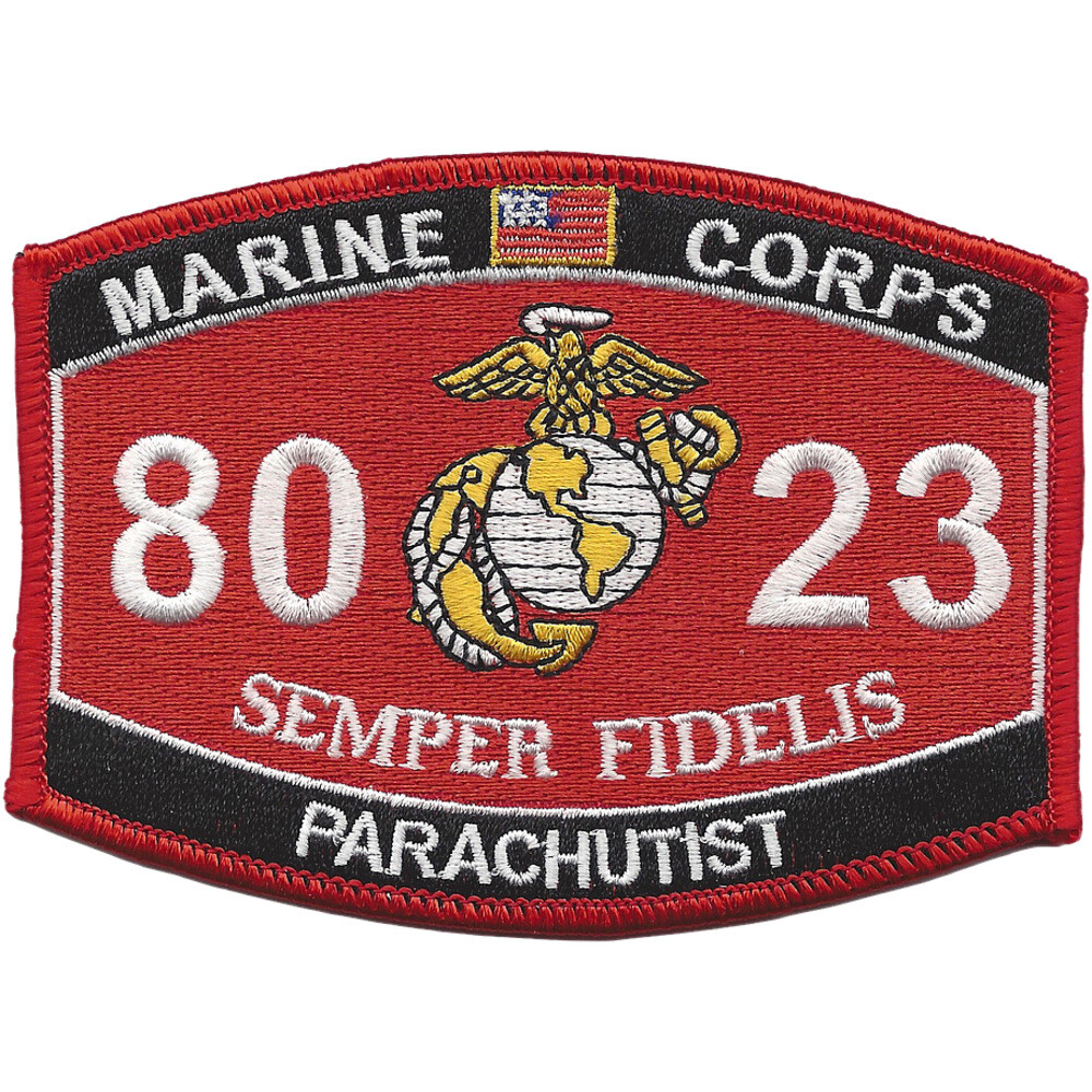 8023 Parachutist MOS Patch