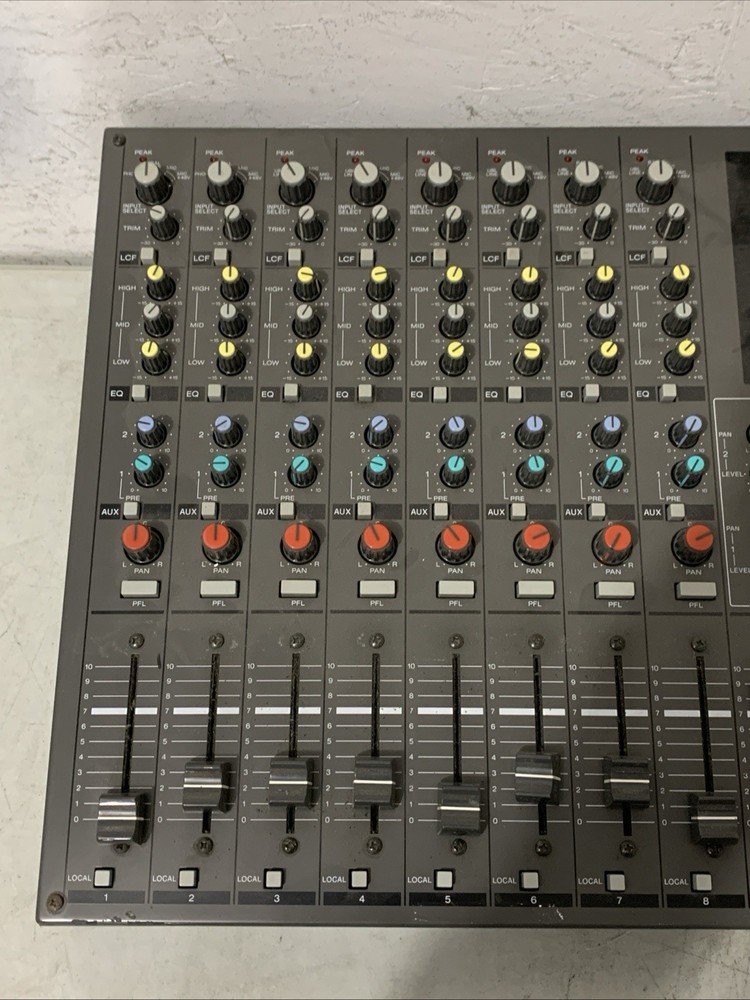 Sony MXP-290 - 8 Channel Pro Audio Mixer - UNTESTED
