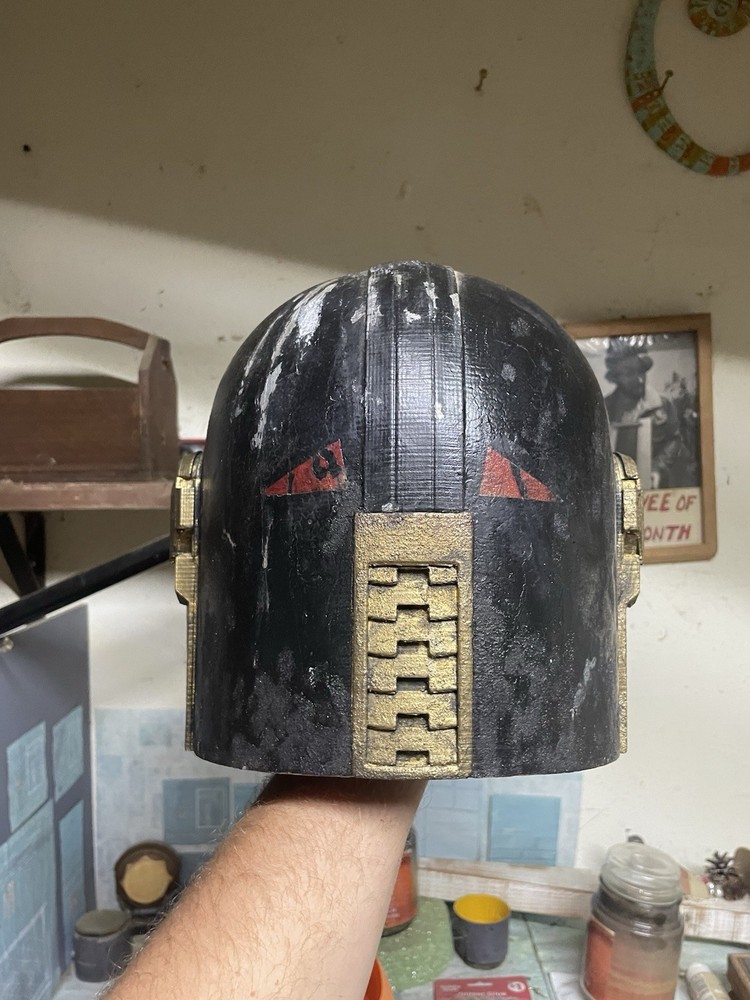 Star Wars Custom Mandalorian PROJECT 3D Printed Helmet