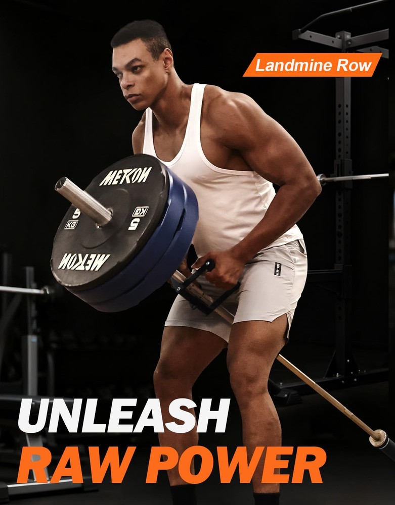 Double D Row Handle Cable Attachments for T Bar Rows, LAT Pulldowns, Home Gym