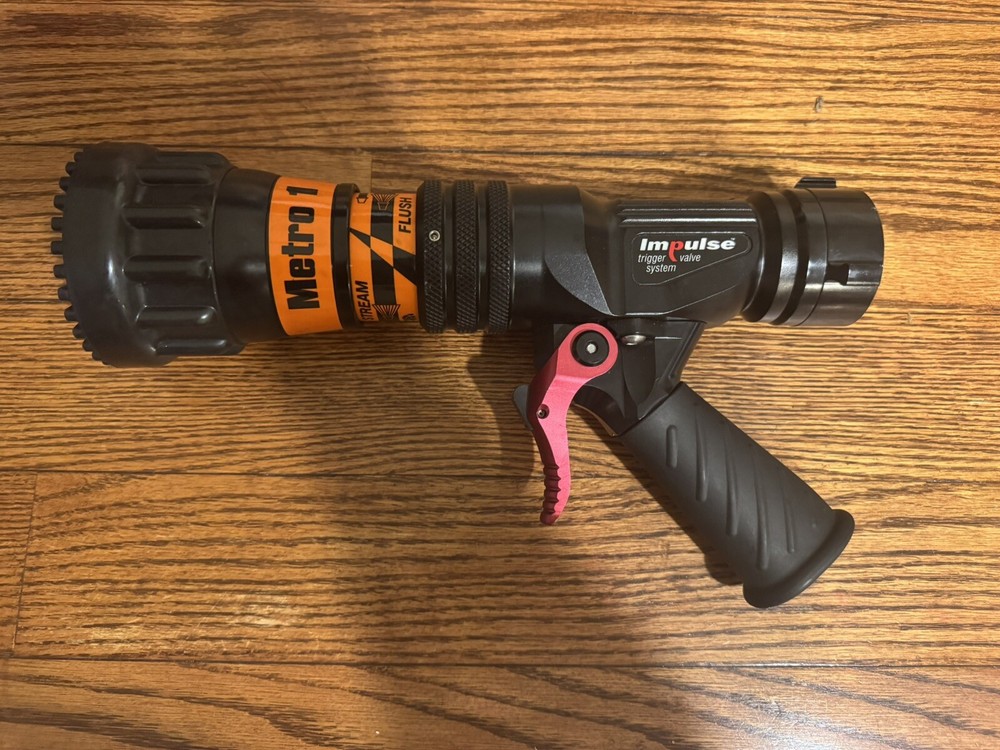 NEW TASK FORCE TIPS METRO 1 NOZZLE WITH IMPULSE TRIGGER 200GPM @ 75PSI 1.5”