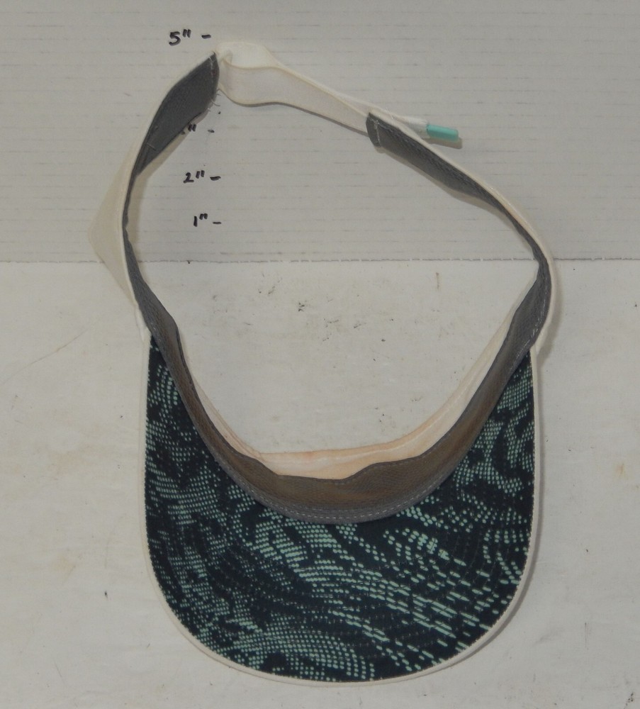 Adidas Golf Visor Hat Cap White Blue