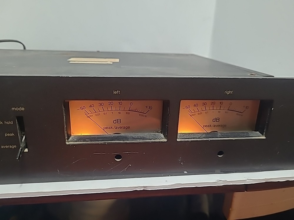 Technics SH-9020M Peak Average Meter Unit 3 Input Selector