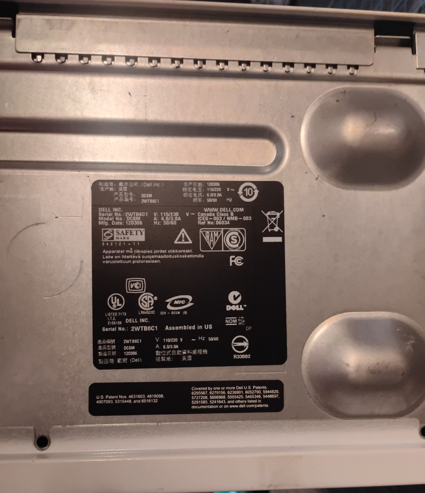 Dell Dimension e520 Vintage Desktop Windows XP