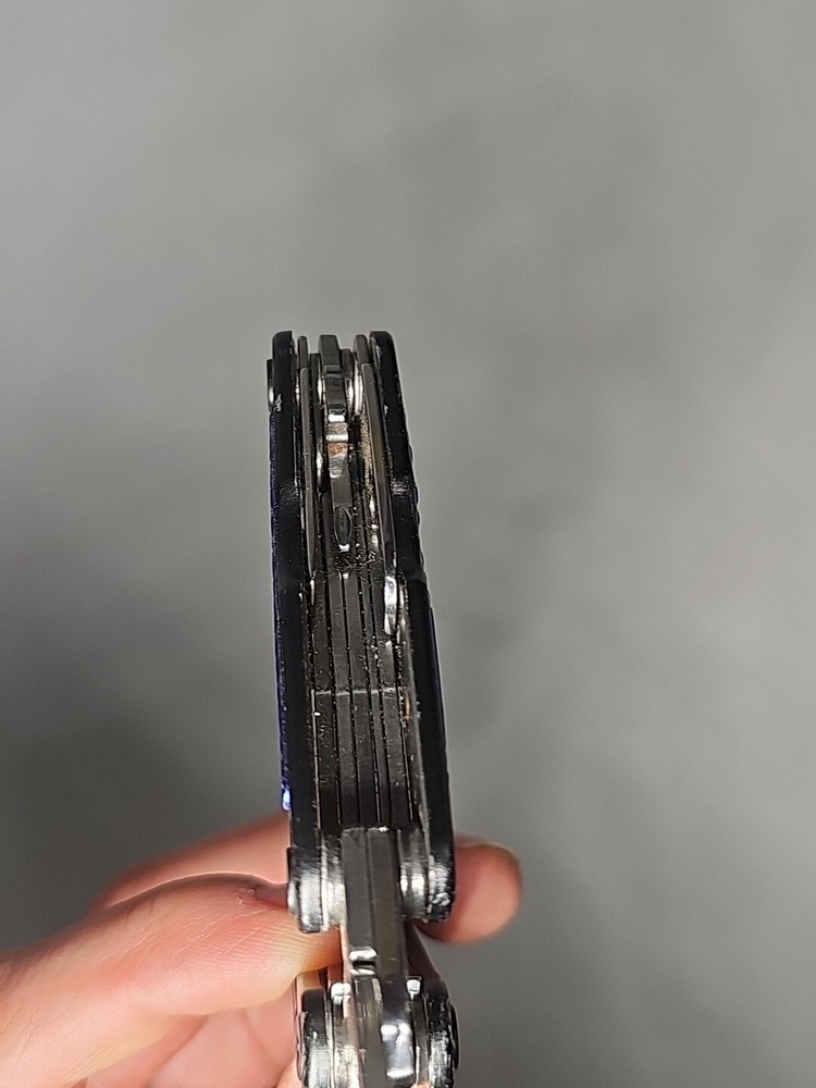 Craftsman Blue Mini Multi Tool Keychain 2.5in