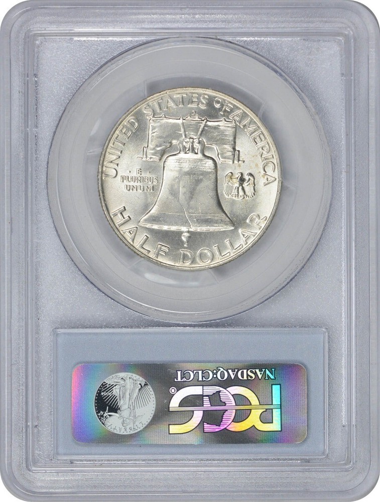 1959-D Franklin Silver Half Dollar MS65FBL PCGS