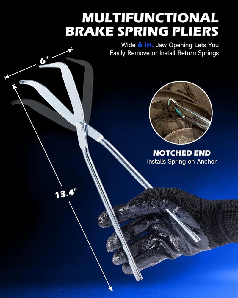 Durable 32pc Brake Service Tools for Efficient Disc and Drum Brake Maintenance