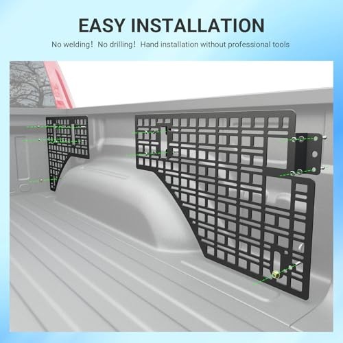 5.7FT Side Bed Molle Panel Compatible with 19-26 RAM 1500 Side Molle Panel