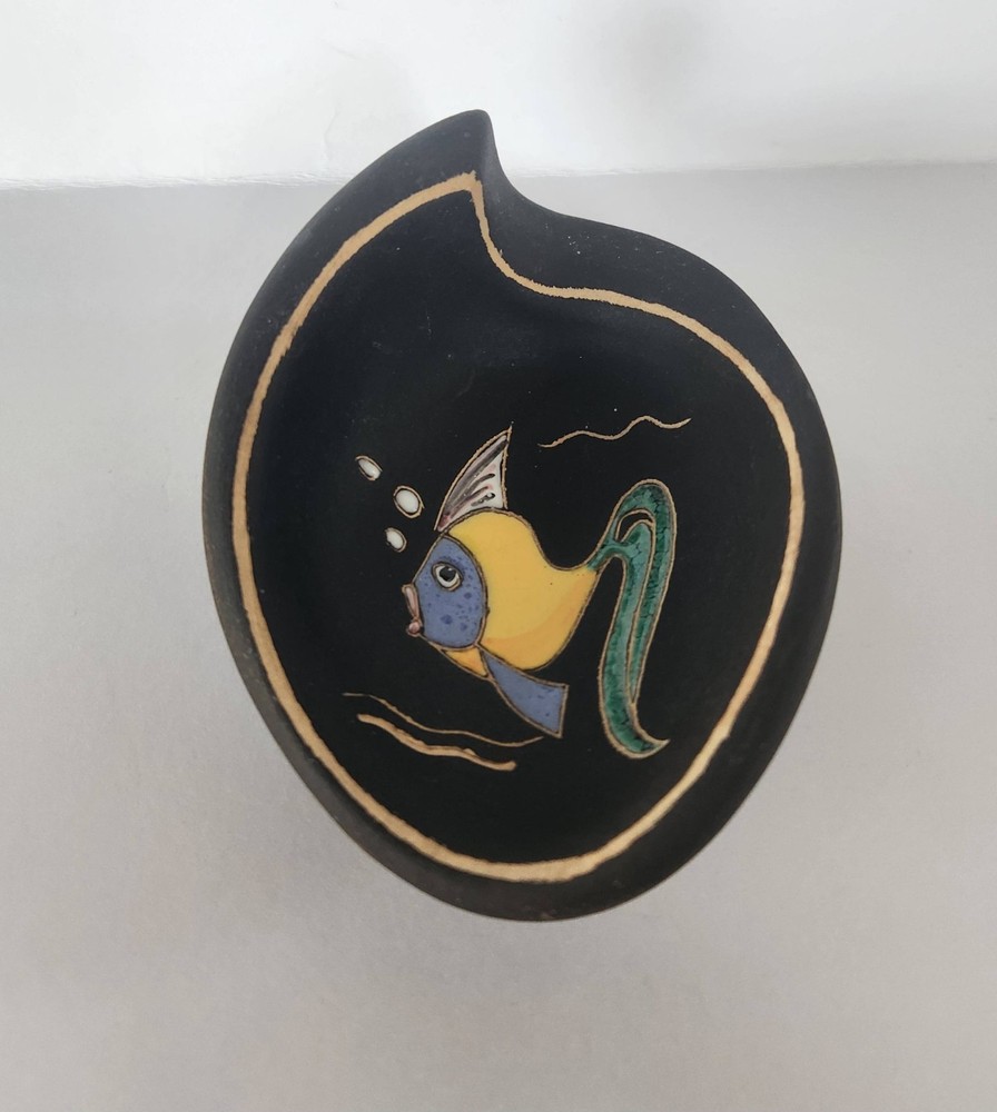 RUSCHA Ceramic Fish Ashtray