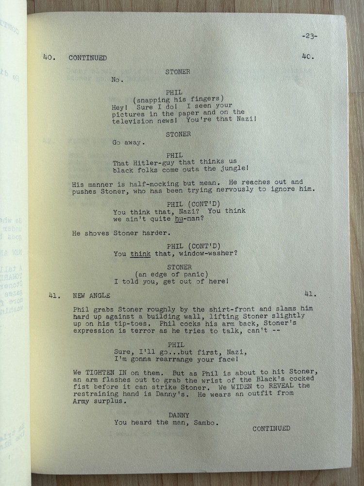 Hawaii Five-O 'A Distant Thunder' Original Script June 29, 1978