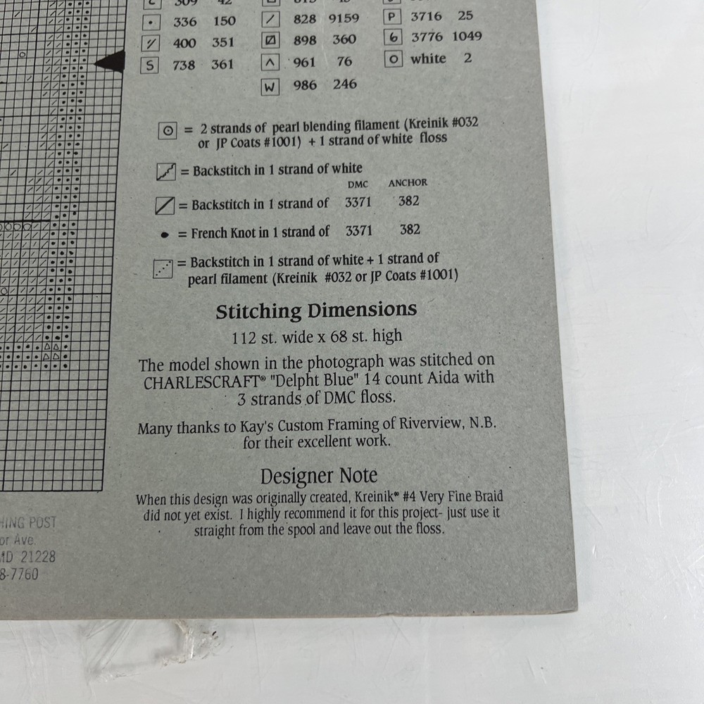 Dragon Dreams first snowfall magic Counted Cross Stitch Pattern