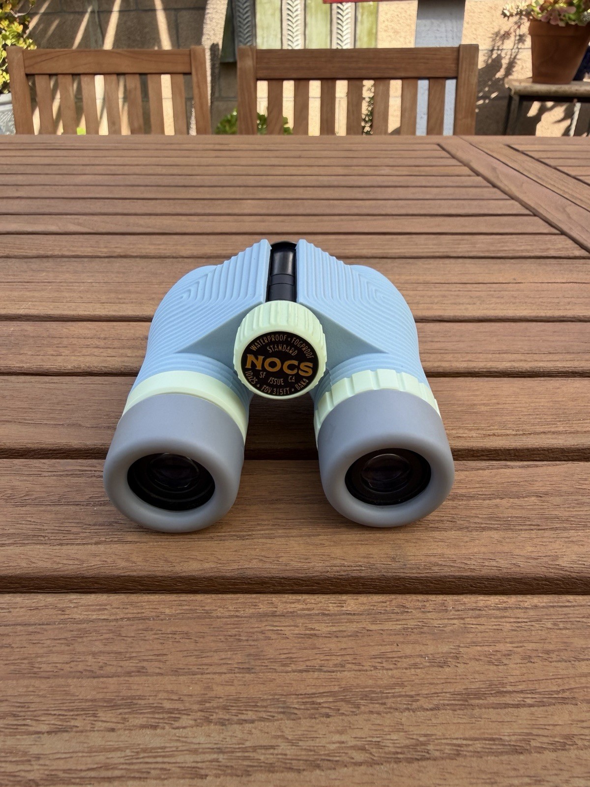 Nocs Provisions Standard Issue 10x25 Binocular Blue Excellent