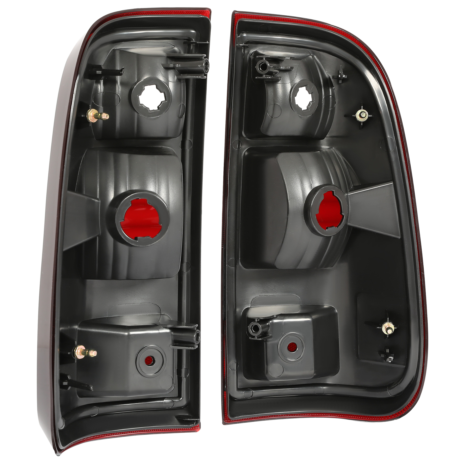 Red Smoke For Ford F250 F350 F450 F550 Super Duty 2008-2016 Tail Lights Pair