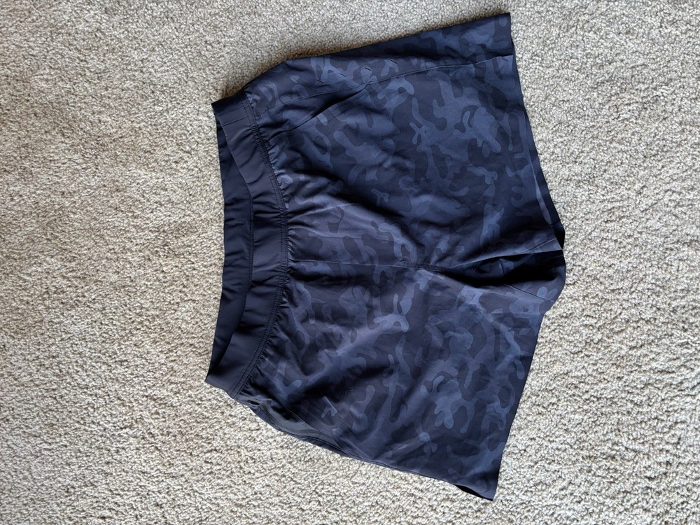 Ten Thousand Interval Short Liner 5” Black Camo Size XL