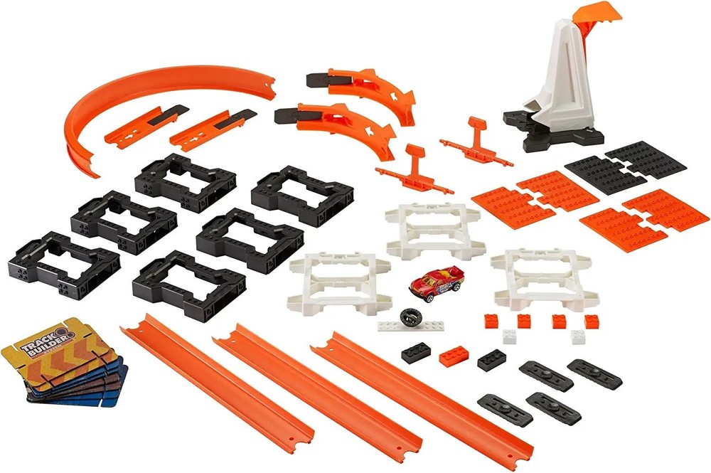 Hot Wheels Track Builder Construction Crash Kit