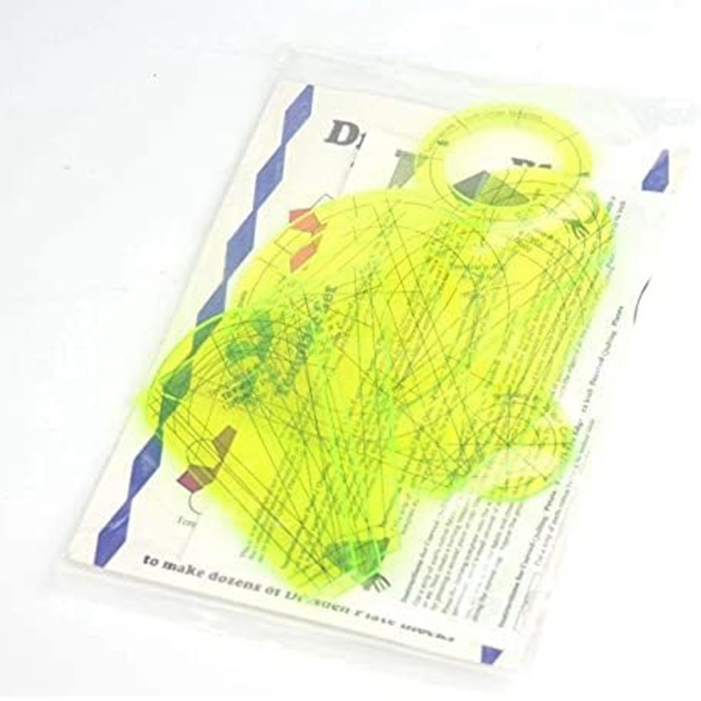 Dresden DIY Sewing Ruler Template Patchwork Tool (10 Pieces) E5R71138