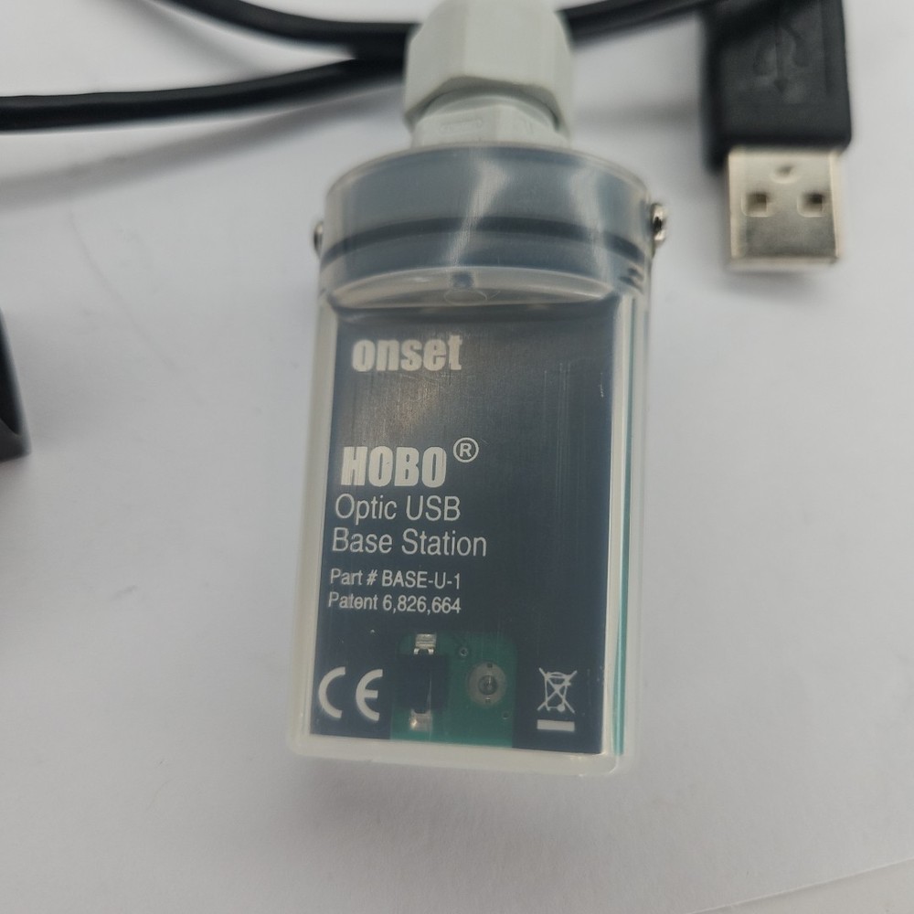 Onset Hobo BASE-U-1 USB Optic Station Logger Temperature Light Sensor Module