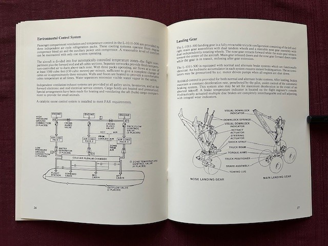 Lockheed L-1011-500 Technical Profile 1980 Brochure