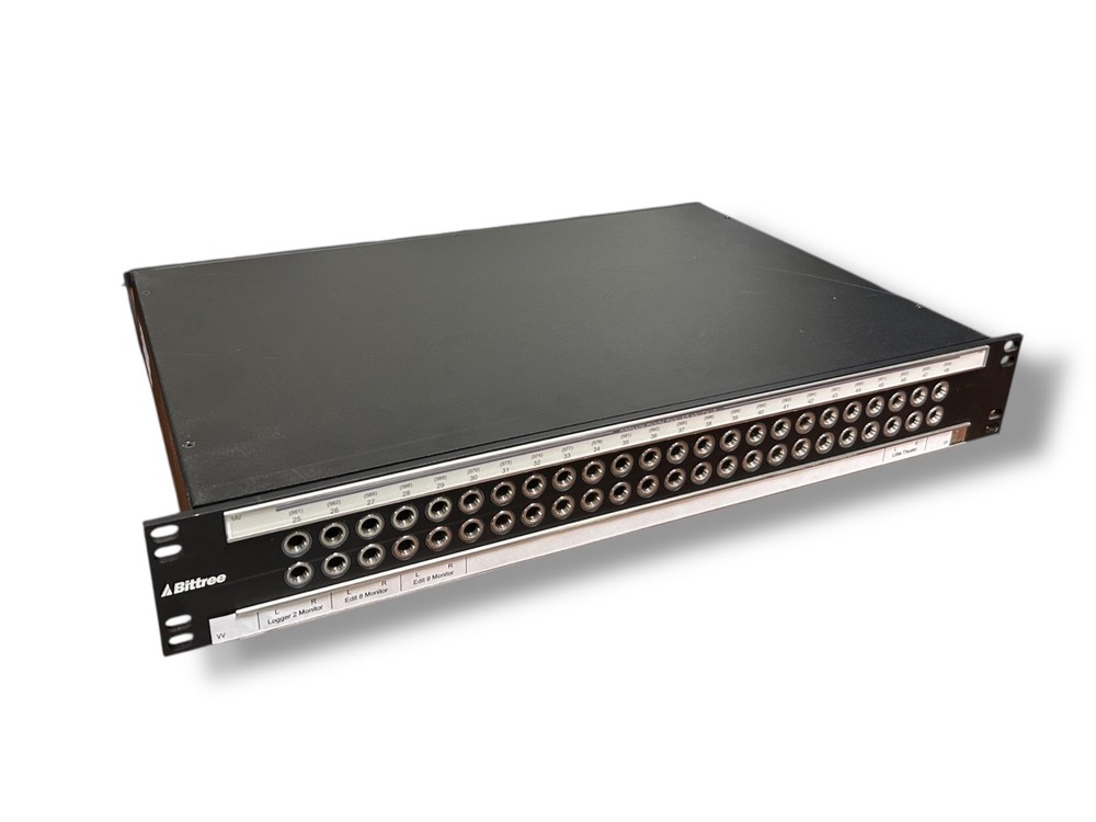 Bittree B48DC-HNLIH/E3 Patchbay 24 Console Inputs M2OU12L Black