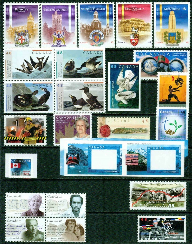 CANADA COMPLETE YEAR 2003- VF**